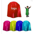 Colorful Child Satin Super-Hero Cape